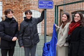 Inauguration square de Vedelly