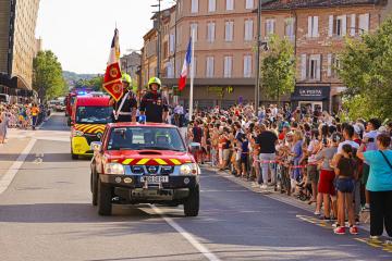 Défilé du 14 juillet à Albi 