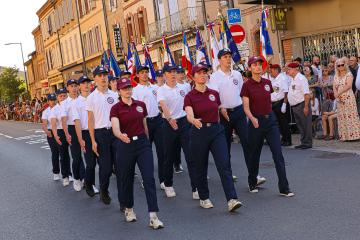 Défilé du 14 juillet à Albi 