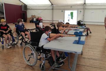  Journée sensibilisation Handisport pour nos Kids! J-2 avant les championnats de France Handisport au stadium d'Albi