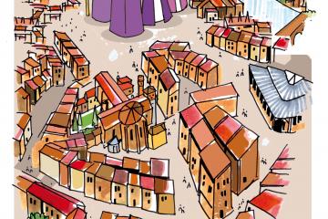 Albi patrimoine mondial en dessins
