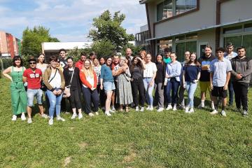 Toutes les équipes d'animation réunies ce matin pour préparer les vacances d'été 550 activités, autour du sport,  de la culture, des actions éducatives dans les carré de 3 à 15 ans de Rochegude, Herriot , Saint Exupery  et la Mouline