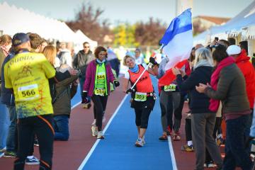 Les 24h du stadium - Arrivée