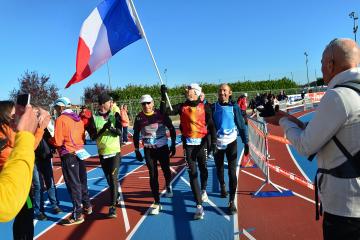 Les 24h du stadium - Arrivée