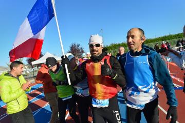 Les 24h du stadium - Arrivée