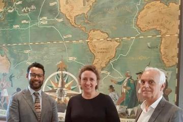 Visite à Albi de Dylan Parker, Maire de Randwick