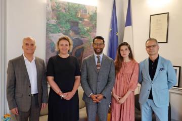 Visite à Albi de Dylan Parker, Maire de Randwick