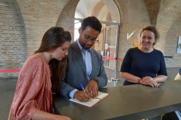 Visite à Albi de Dylan Parker, Maire de Randwick