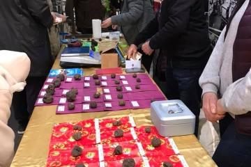 Le marché aux truffes du Marché couvert