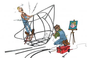 Le carnaval par le dessinateur tarnais Christian Boube