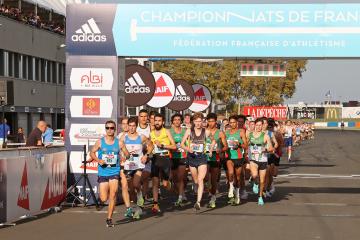 Championnat de France 5km à Albi