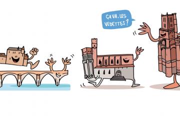 Albi patrimoine mondial en dessins