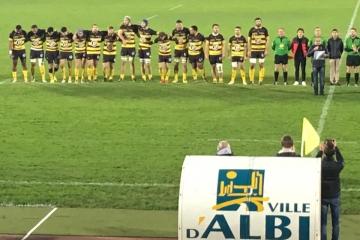 SCA Après une minute d’applaudissements en l’honneur de Serge Cabot avant le début de la rencontre, victoire sans appel des Albigeois 53 à 19 face à Valence d’Agen