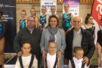 Fin des 1/2finales des championnats de France de gymnastique en apothéose puisqu’une équipe albigeoise se classe 1ere de sa catégorie et sera donc présente aux championnats de France en Juin...! Félicitations à toutes.... Et encore bravo et merci au Salto Albigeois pour l’organisation de ce we qui a rassemblé près de 500 jeunes gymnastes....👏😉