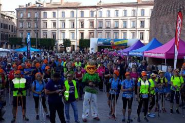 Lancement de l’Episcopale nordique albi 2019 ce soir place Sainte Cecile! Merci au club de Marche Nordique d’Albi d’avoir une nouvelle fois organisé cet événement qui rassemblera plus de 1800 sportifs durant 3 jours! Et bravo aux plus de 150 bénévoles qui contribuent à la réussite de cette épreuve....