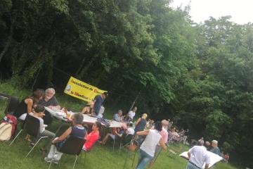 Traditionnel déjeuner champêtre de l’association Aqmg Mouline le GO aujourd’hui au domaine de la Mouline....! Un cadre enchanteur, et bcp de convivialité, comme chaque année....! Merci au président, Michel Fournials, et à l’ensemble des participants....!