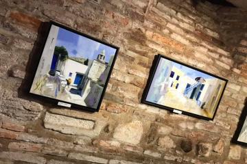 « Lumière du Sud », belle expo de JL Sérié à la galerie Nadine Granier!