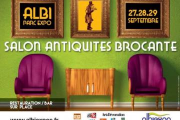 Très beau salon des antiquaires et de la brocante à découvrir ce we au Parc des expositions d'Albi!