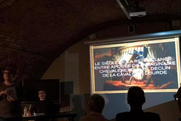 Très intéressante conférence sur la chevalerie dans la cadre du 500ieme anniversaire de la Renaissance