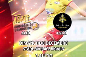 La victoire n’a pas été au rdv cet après midi..... Mais ne lâchez rien, vous nous avez montré une telle fin de match....., que tout reste possible.... Allez les Albigeoises!