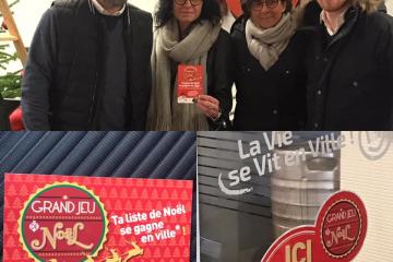  Lancement du grand jeu de Noël pour les enfants par Les vitrines d'Albi ! Ta liste de Noël à gagner, ils sont au top ces commerçants ! 
