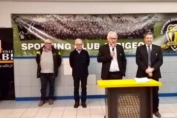Beaucoup de monde aux voeux du Sporting Club Albigeois hier soir, en présence de tous les présidents. Une nombreuse assistance rassemblée autour du club, dans une ambiance constructive et chaleureuse....! Merci aux bénévoles pour l’organisation de cette très bonne soirée!!!!