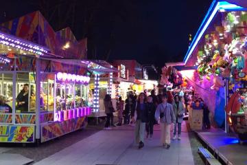 Inauguration de la fête foraine par la reine du Carnaval d’Albi !