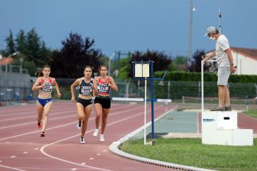 Entrainement des meilleurs français du demi-fond au Stadium