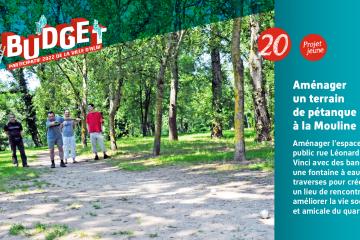 Projet #20 : « Aménager un terrain de pétanque à la Mouline » 