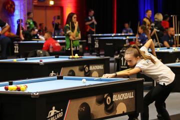 Le World Blackball Championships à Albi - compétition