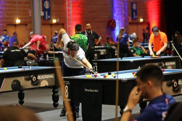 Le World Blackball Championships à Albi - compétition