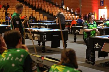 Le World Blackball Championships à Albi - compétition
