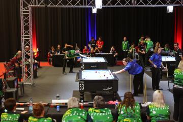 Le World Blackball Championships à Albi - compétition