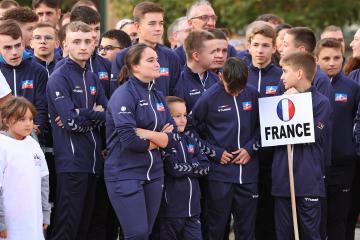Le World Blackball Championships à Albi - Défilé des nations