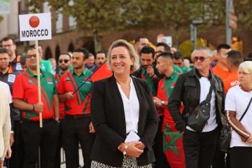 Le World Blackball Championships à Albi - Défilé des nations