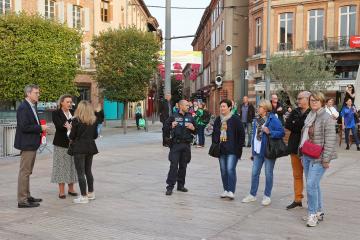 Le World Blackball Championships à Albi - Défilé des nations