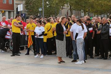 Le World Blackball Championships à Albi - Défilé des nations