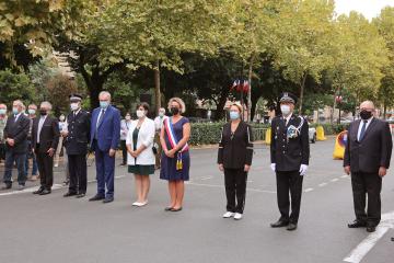 Cérémonie des anciens de la Police Nationale avant leur Assemblée Générale 