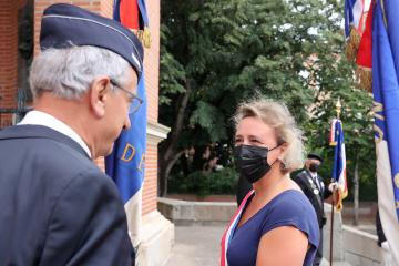 Cérémonie des anciens de la Police Nationale avant leur Assemblée Générale 