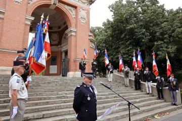 Cérémonie des anciens de la Police Nationale avant leur Assemblée Générale 