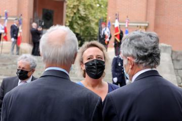 Cérémonie des anciens de la Police Nationale avant leur Assemblée Générale 