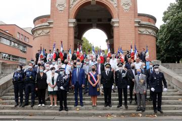 Cérémonie des anciens de la Police Nationale avant leur Assemblée Générale 