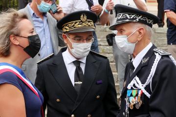Cérémonie des anciens de la Police Nationale avant leur Assemblée Générale 
