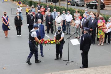 Cérémonie des anciens de la Police Nationale avant leur Assemblée Générale 