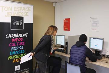 Aide à la création de CV pour les jeunes - Carré public Cantepau