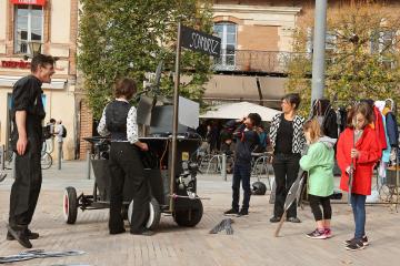 Carré 3>10 ans - tournage d'un film 