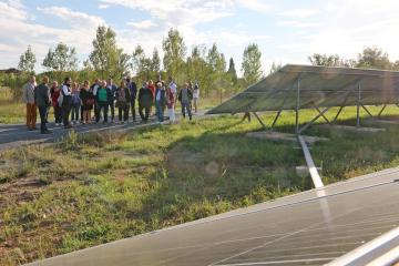 Inauguration de la Centrale solaire Albi-Pélissier