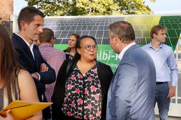 Inauguration de la Centrale solaire Albi-Pélissier