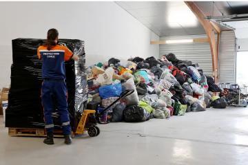 Centre de collecte - Protection Civile - Dons Ukraine