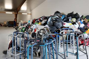 Centre de collecte - Protection Civile - Dons Ukraine